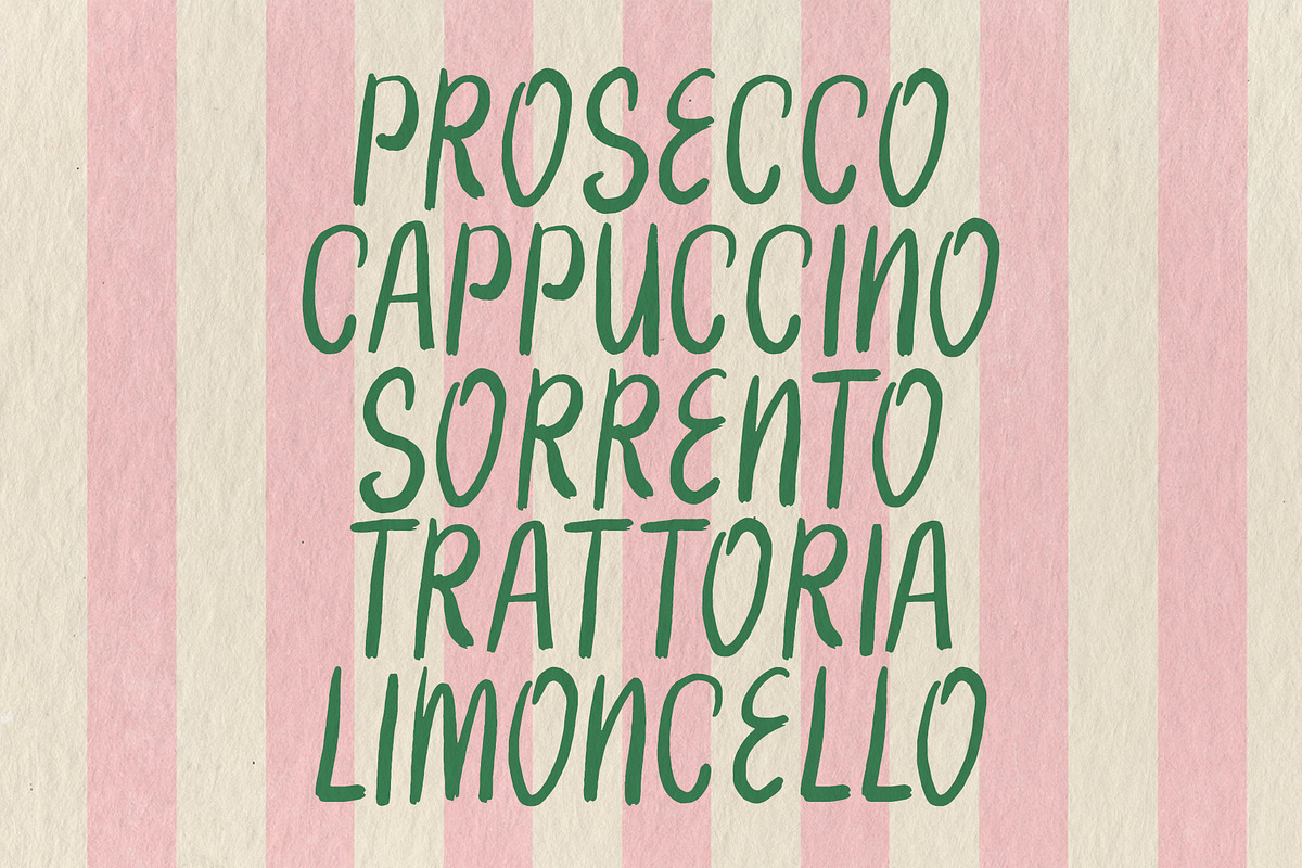 Peaches & Prosecco a Summer Duo Font, a Handwritten Font by BilberryCreates (Photo 4 of 12)