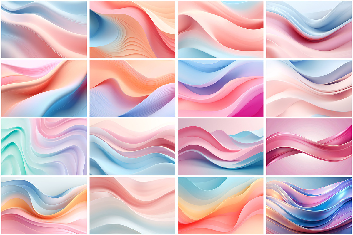 Abstract Wavy Banner Background, a Background Graphic by Forhadx5 (Photo 6 of 7)