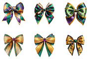 Coquette Mardi Gras Bows, an Illustration by Designworld (Thumbnail 4 of 6)