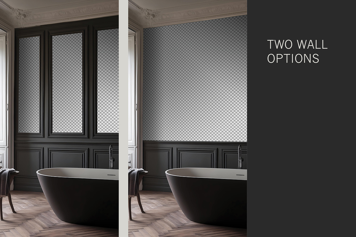 Paris Home | Bath No. 2 Mockup, a Household Mockup by Blixa 6 Studios (Photo 4 of 8)