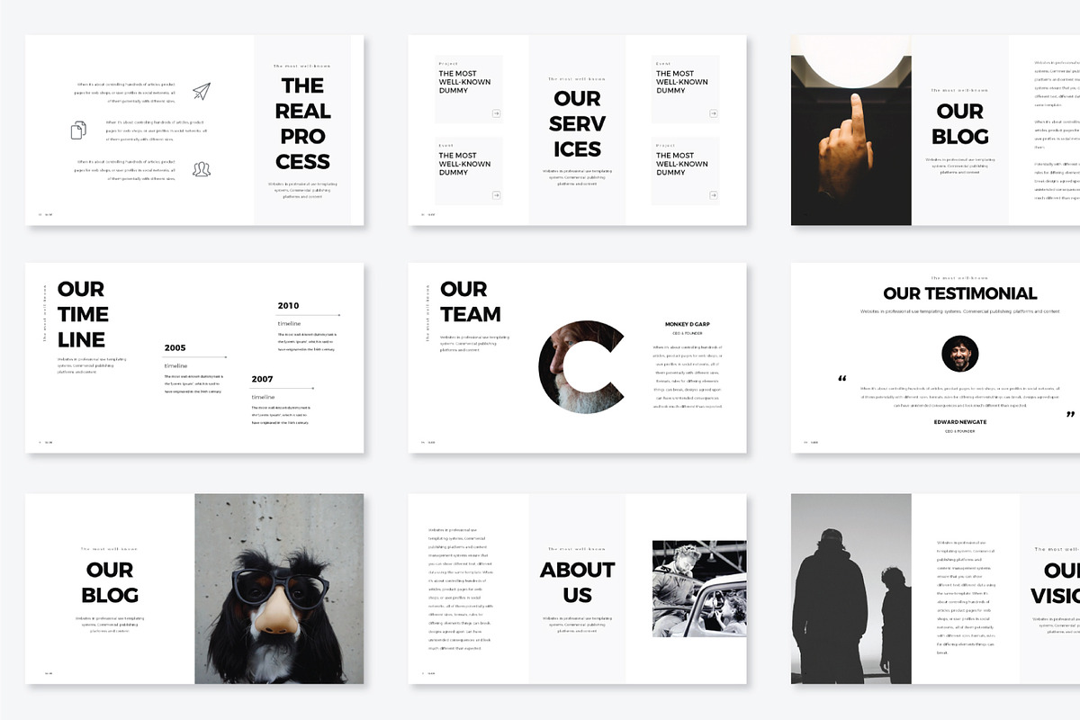 Simple Slide PowerPoint, a Presentation Template by Rystudio (Photo 2 of 11)