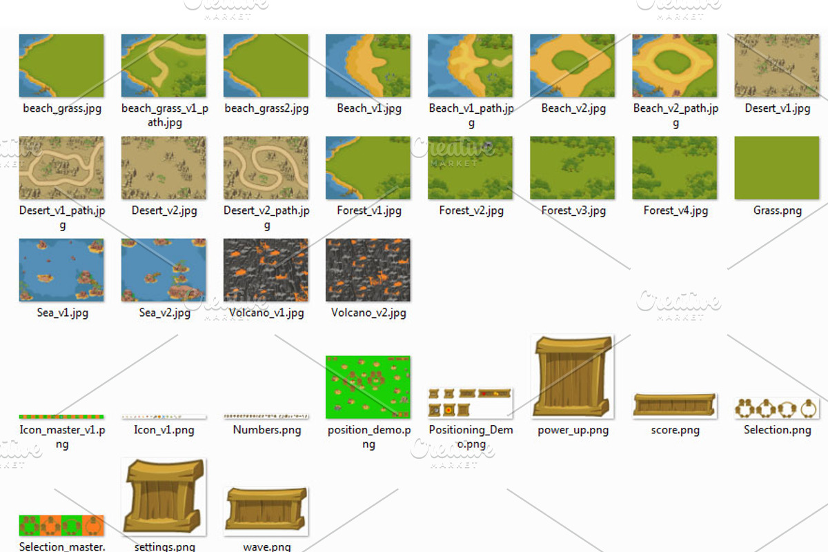 Tower Defence - Game Assets, an Object Graphic by quicky (Photo 2 of 3)