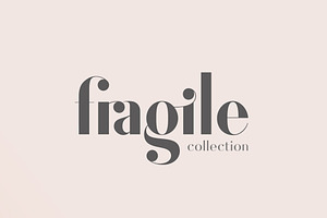 Fragile Collection Font Bundle