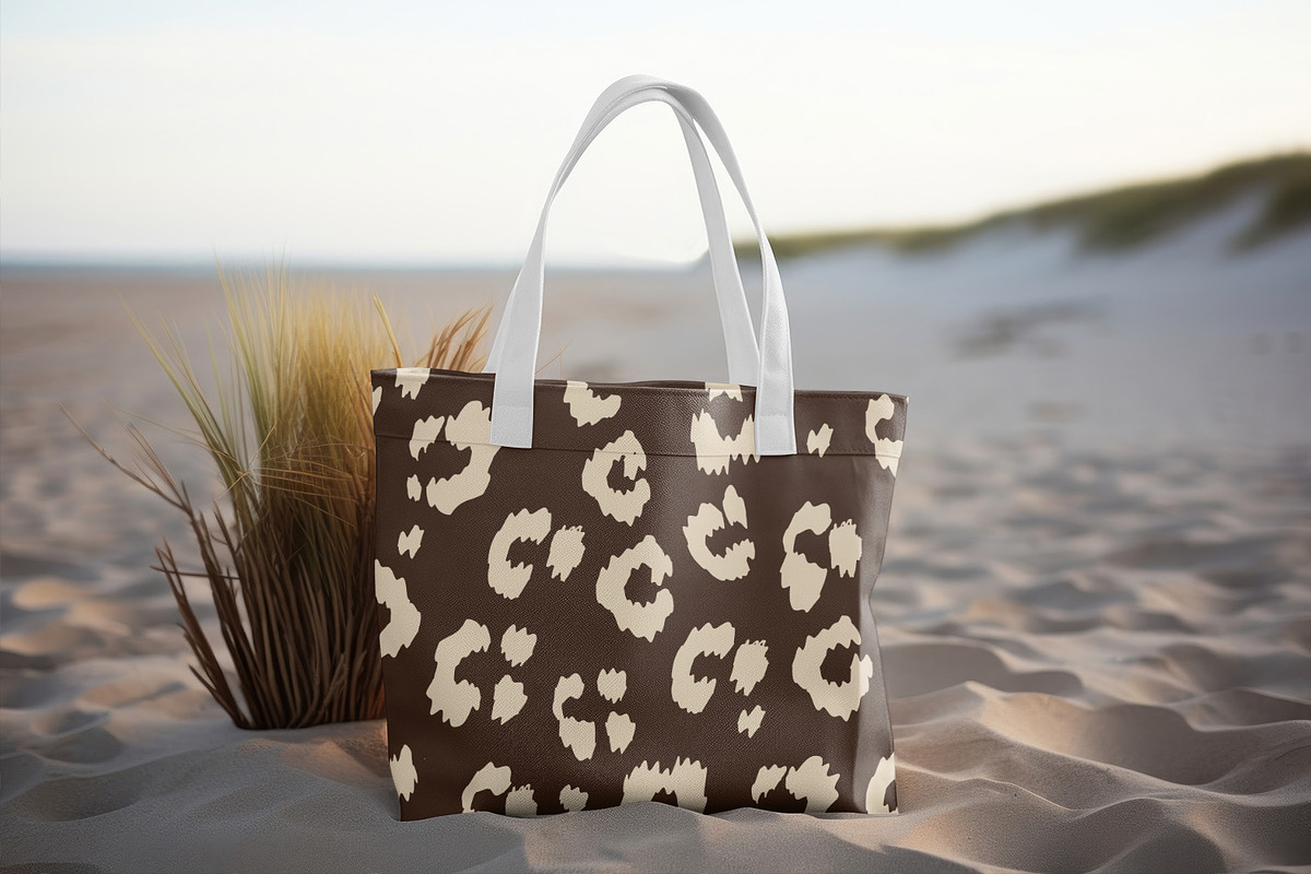 Beige Leopard Spots, a Wallpaper Graphic by MalyskaStudio (Photo 5 of 6)