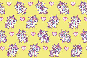 CUTE UNICORN VECTOR DESIGN BUNDLE