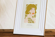 Flowers Girls | Wall Art Creator, an Object Graphic by Leleka.Store (Thumbnail 14 of 15)