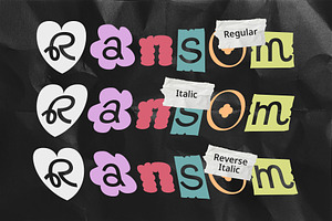 CS Anika Collage Font