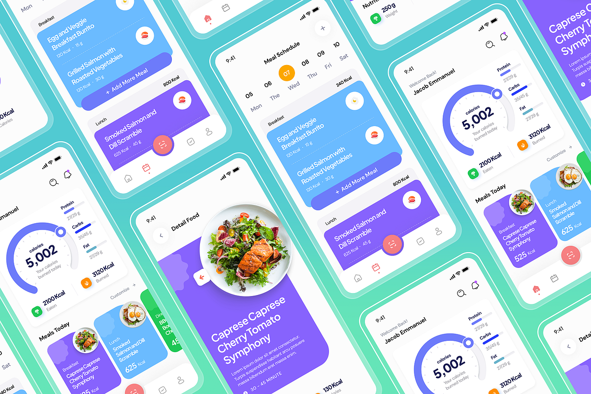 SlimeDiet - Diet Planner Mobile Apps, an App Template by SquidPixey (Photo 5 of 5)