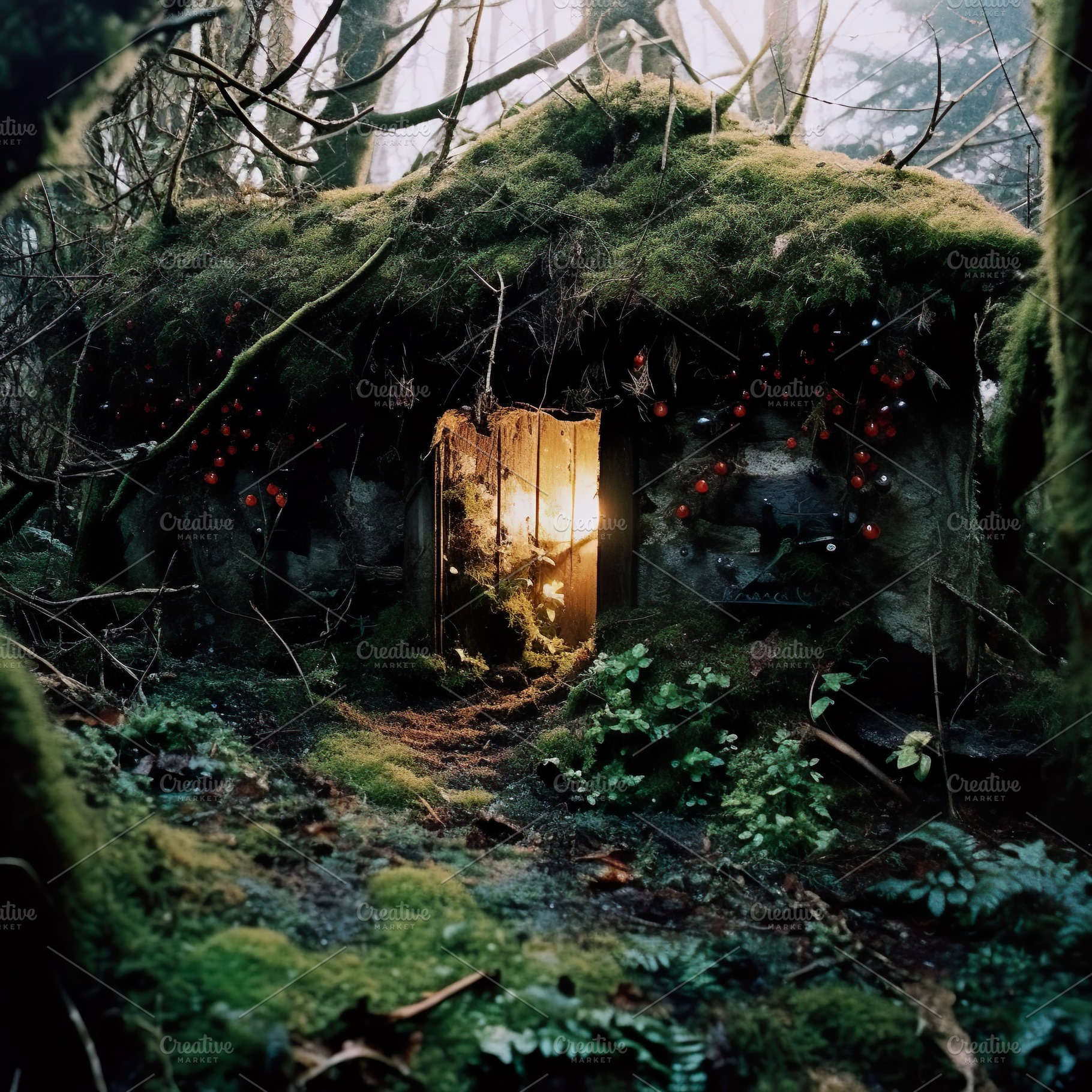 Forest Hobbit House, a Nature Photo by k.tay