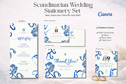 Blue Scandinavian Template Bundle, a Stationery Template by Alisa Mikibith Art (Thumbnail 4 of 19)