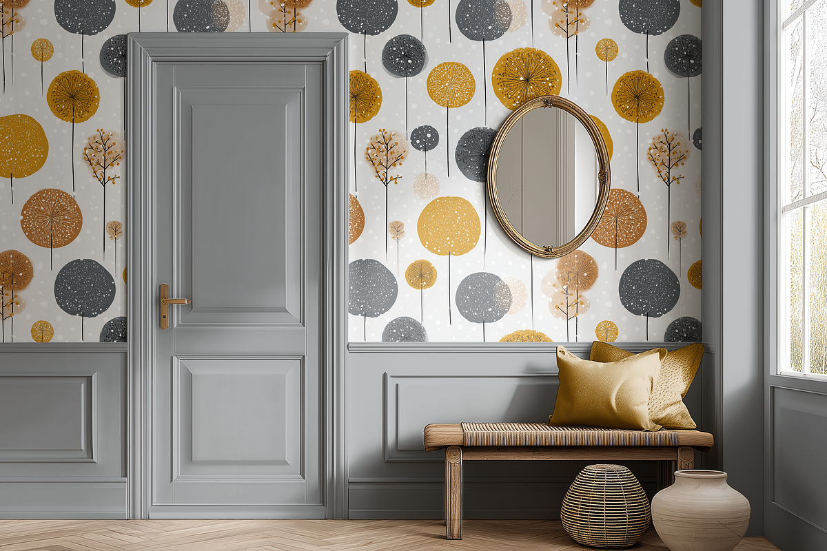 Wallpaper Wainscotting Mockup PSD, a Household Mockup by 1001 mockups (Photo 5 of 9)