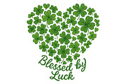 Blessed by Luck Wall Art Shamrock, a Background Graphic by LaseredNinja (Thumbnail 1 of 7)