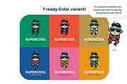 Supercool Business Style Logo, a Branding & Logo Template by Manudesign (Thumbnail 3 of 3)