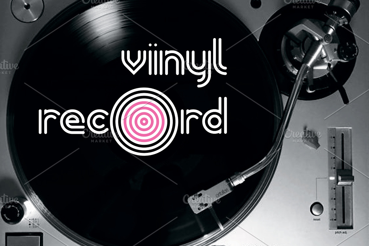 VinylFont, a Symbol Font by Mymlan Shop (Photo 2 of 8)