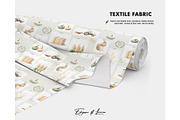 Pumpkin patch autumn harvest pattern, a Pattern Graphic by Milatoo (Thumbnail 3 of 4)