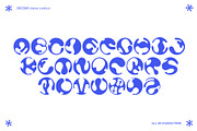 DECIMO Round Liquid Display Typeface, a Font by MDP TYPEFACES (Thumbnail 2 of 5)