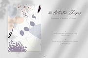 Abstract Shapes - brush art objects, a Texture Illustration by ❤️ KiraSolly (Thumbnail 2 of 7)