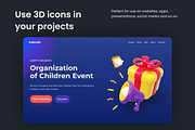 Basic 3D Icons Set, an Object 3D Model by Varti Studio (Thumbnail 5 of 9)