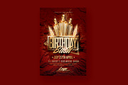 Birthday Party Flyers, a Flyer Template by Rome B Creation (Thumbnail 4 of 6)