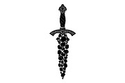 Ornamental Dagger Silhouette Bundle, an Object Illustration by Gaye Art (Thumbnail 20 of 31)