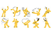 Happy People, a Person Illustration by PureSolution (Thumbnail 3 of 3)