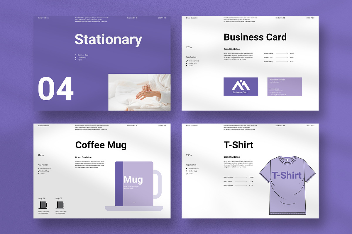 Brand Guideline Template preview 5