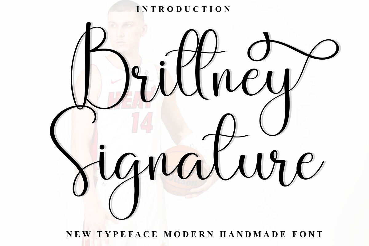 Brittney Signature, a Handwritten Font by InermediaSTUDIO (Photo 1 of 8)