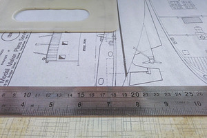 Drawing tools and blueprint, a Background Photo by DanFLCreativo