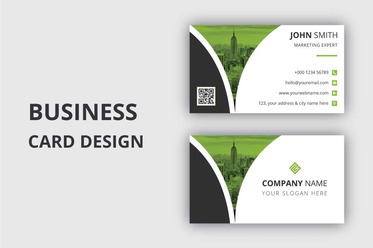 Clean Business Card Design Template, a Business Card Template by Pixel Pro (Photo 3 of 4)