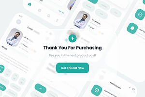 DocQ Doctor Mobile App Ui Kits