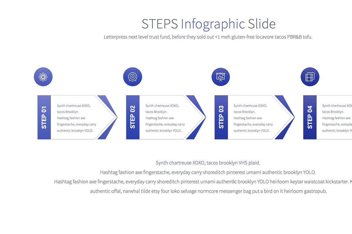 STEPS - PowerPoint Infographics, a Presentation Template by Pulsecolor