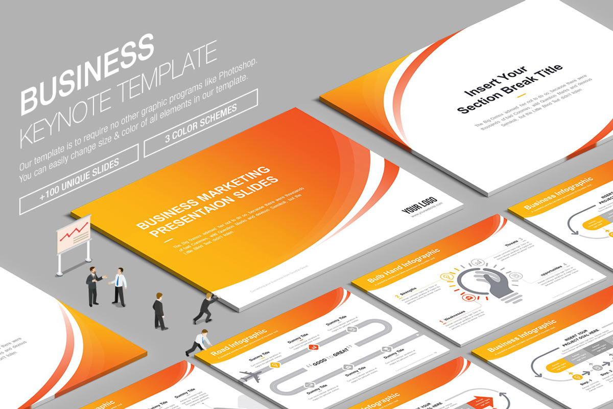 10+ Awesome Keynote Bundle, a Presentation Template by SlidesDive (Photo 3 of 31)