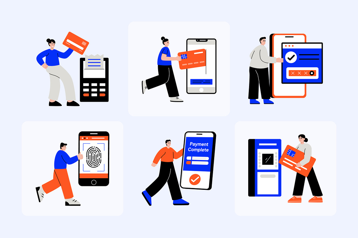 Animated Credit Card Illustration, a Technology Illustration by Creative Stall (Photo 3 of 5)
