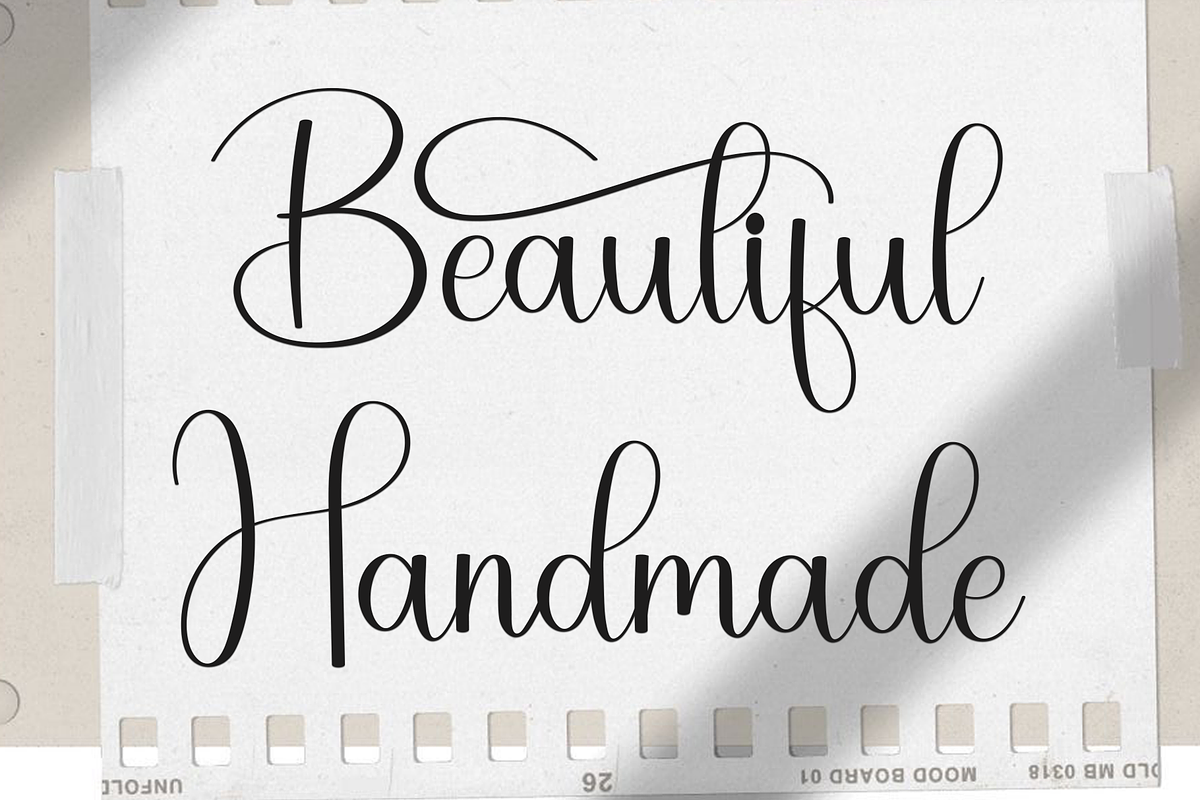 Beautiful Ornaments, a Handwritten Font by FreshTypeINK (Photo 2 of 8)