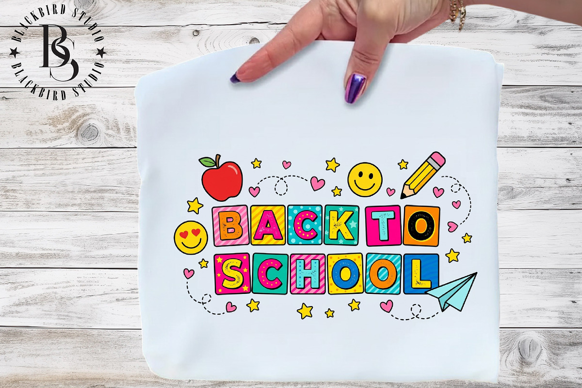 Back To School Png, an Education Illustration by Black Bird Studio (Photo 2 of 4)