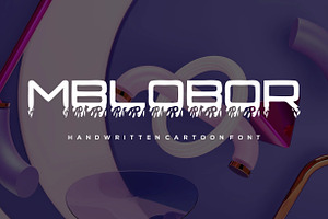 Mblobor, a Slab Serif Font by Auliacreative