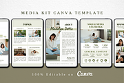 Clean Media Kit for Content Creators, a Print Template by The Little Lily Studio (Thumbnail 3 of 5)