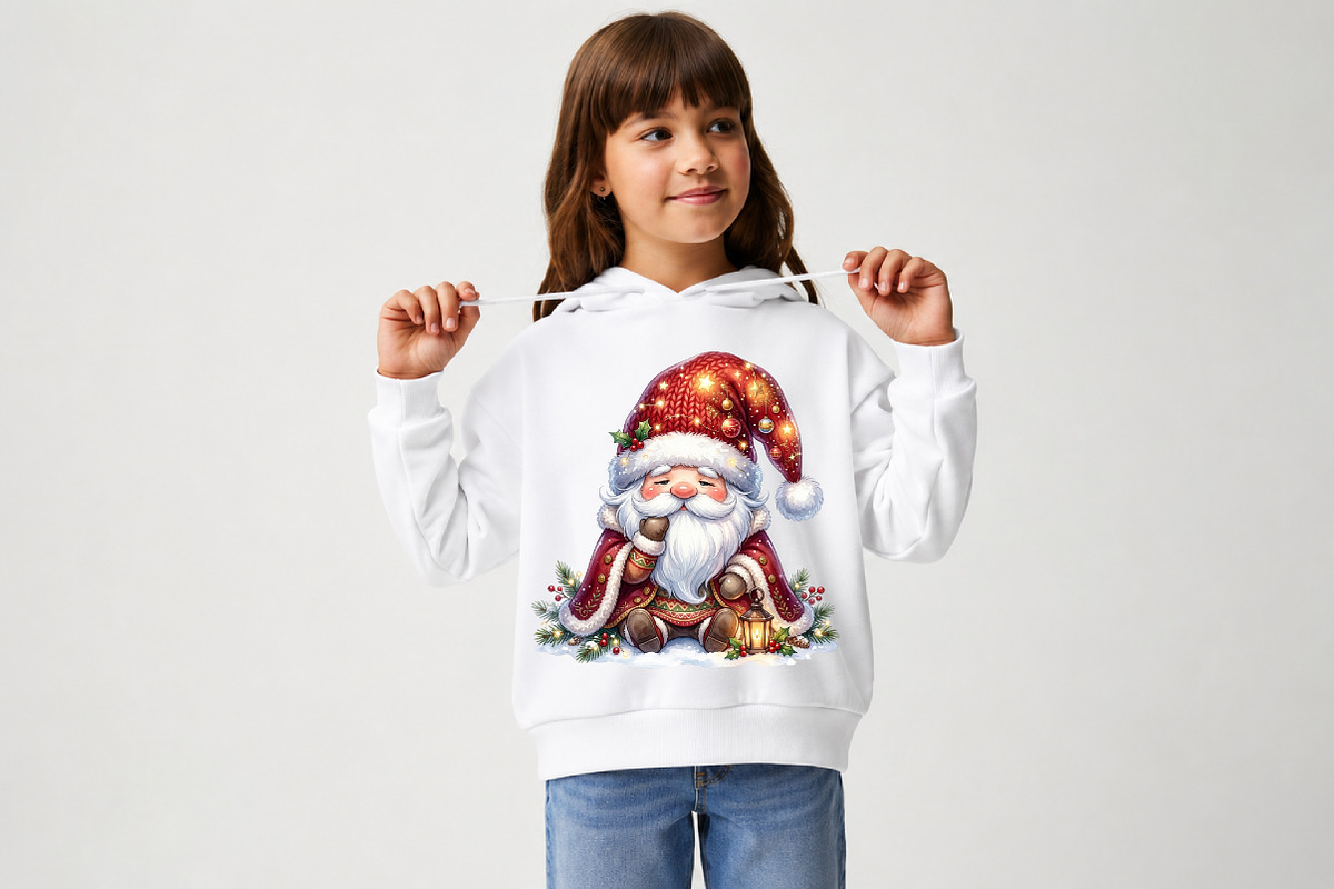 Christmas Santa Gnome Clipart Bundle, a Transportation Illustration by Digital Artistic99 (Photo 5 of 9)