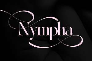 Nympha Luxurious Font
