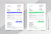 Invoice Template Google Docs Word, a Stationery Template by Tbunny (Thumbnail 9 of 12)