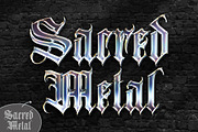 Gothic Chrome Text Effects, a Layer Style Add-On by Andrew Skoch Design (Thumbnail 6 of 8)