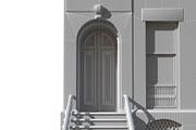 New York Brownstone townhouse, an Architecture 3D Model by happy brush (Thumbnail 13 of 14)