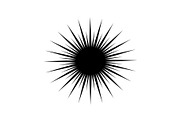 Abstract Sunburst Silhouette Set, a Graphic by hafijul (Thumbnail 7 of 11)