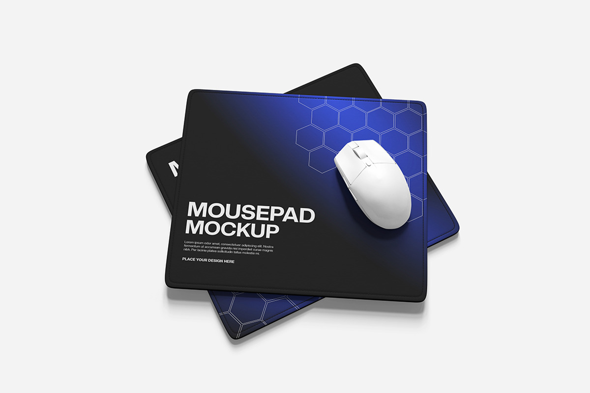 Mousepad Mockup, a Product Mockup by MrLetters (Photo 3 of 5)