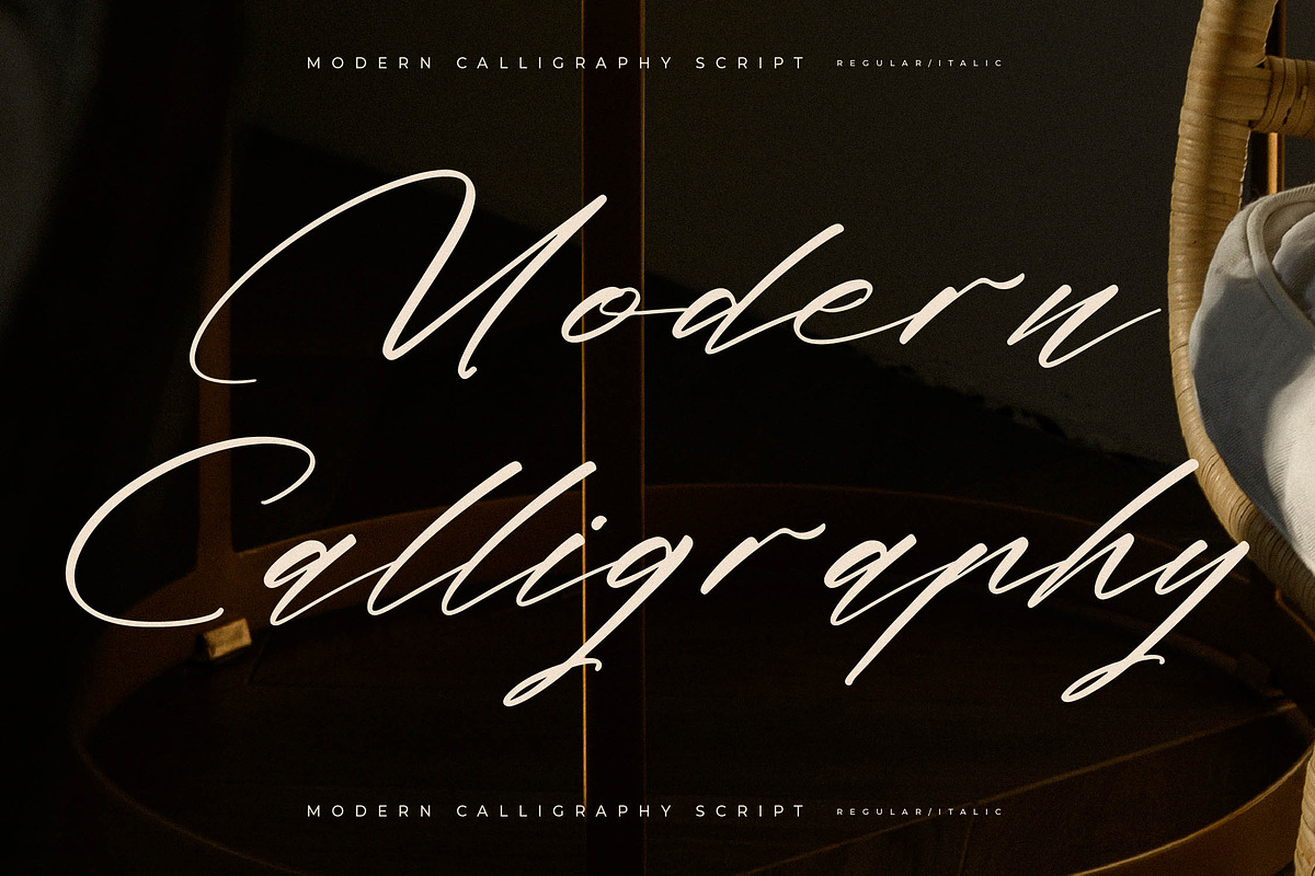 Midnight Realtime Modern Calligraphy, a Script Font by Letterena Studios Script (Photo 10 of 15)
