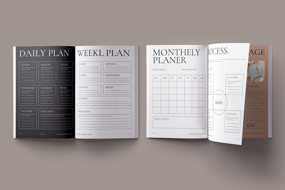 Course Workbook Template, a Magazine Template by ElvinPrint (Photo 5 of 8)