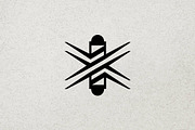 Abstract Barber Pole Logo, a Branding & Logo Template by Luxury Logos (Thumbnail 4 of 4)