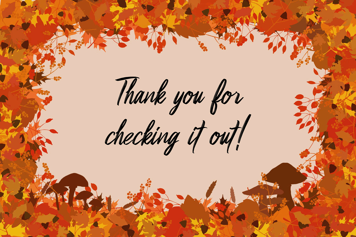 Autumn Brush set for Procreate, a Brush Add-On by Littlefield Design (Photo 16 of 16)