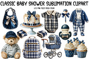 Classic Baby Shower Sublimation Clip, an Illustration by Designworld (Thumbnail 1 of 7)