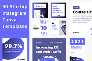 50 Startup Instagram Post Templates